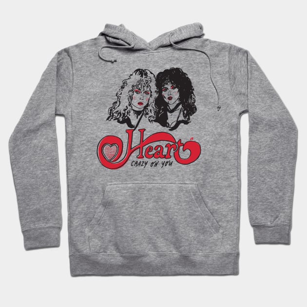 Heart - Crazy On You Hoodie by Chewbaccadoll